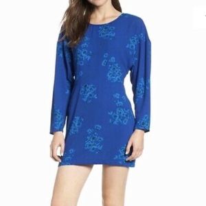Leith Floral Dolman Mini Dress